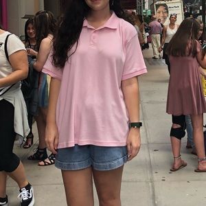 Light Pink Polo Shirt